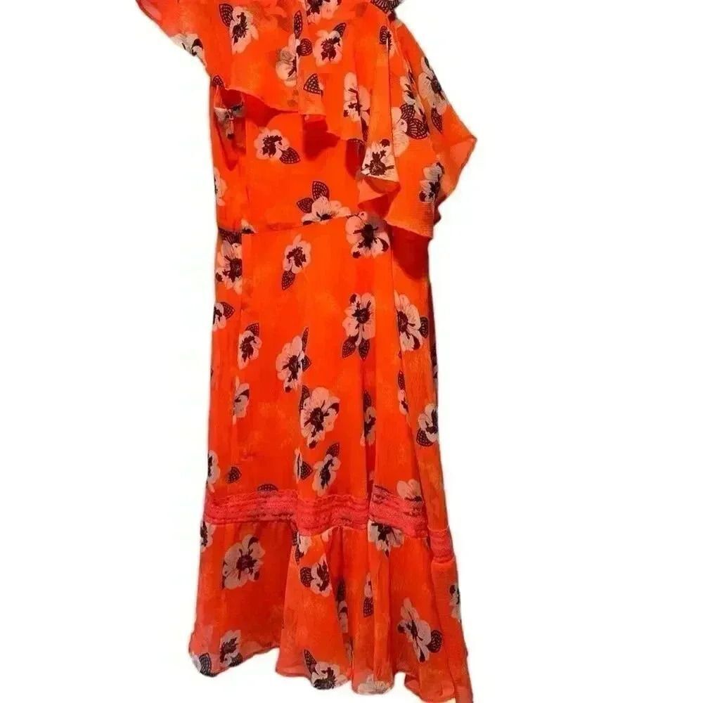 Express floral summertime midi dress